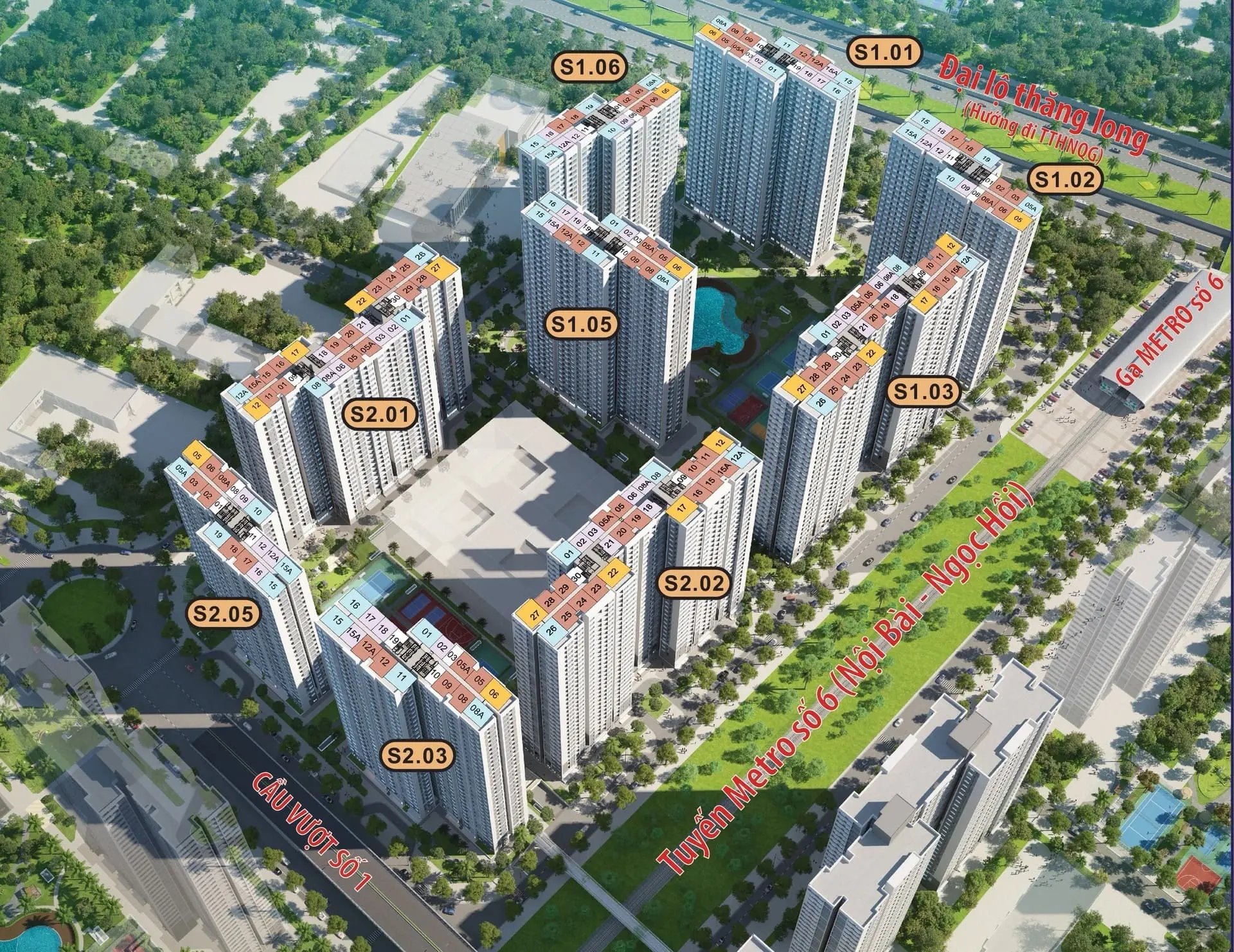 PHÂN KHU SAPPHIRE -  VINHOMES SMART CITY